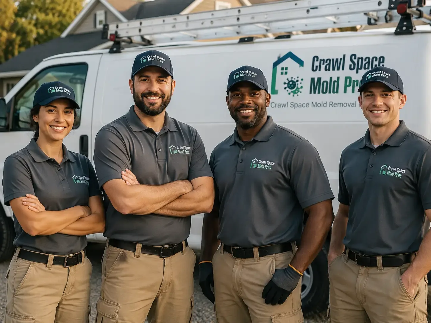 Crawl Space Mold Removal company in Rushsylvania, OH